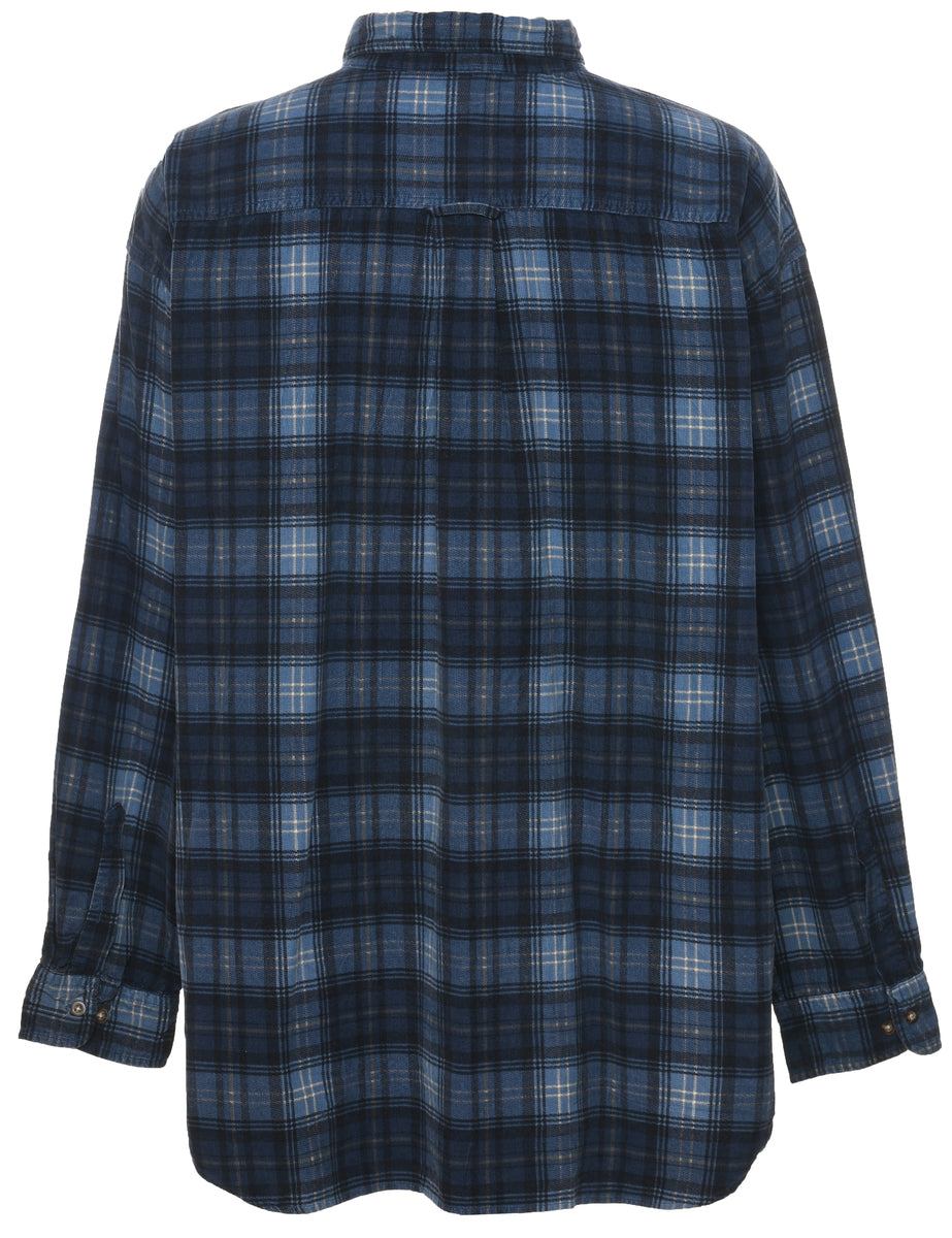 Corduroy Checked Shirt - XL