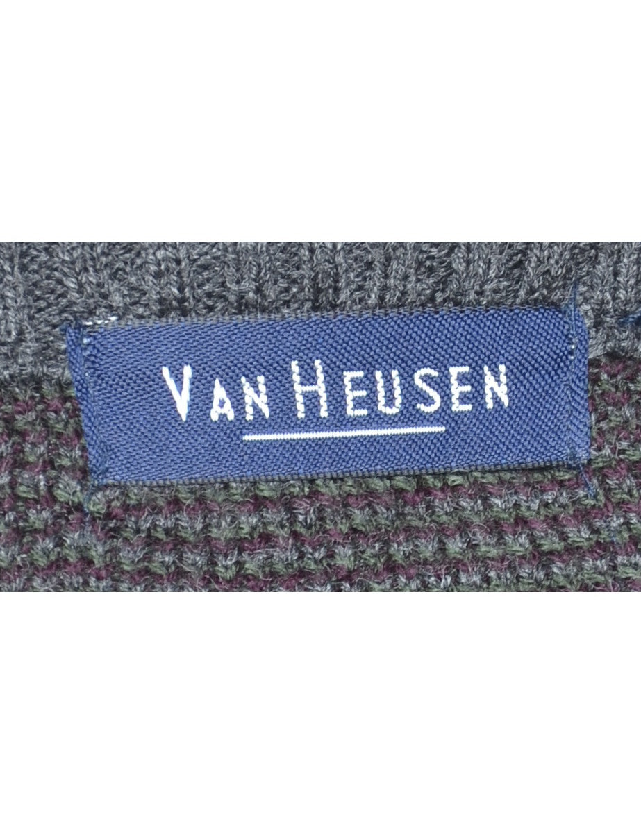 Van Heusen Striped Jumper - L