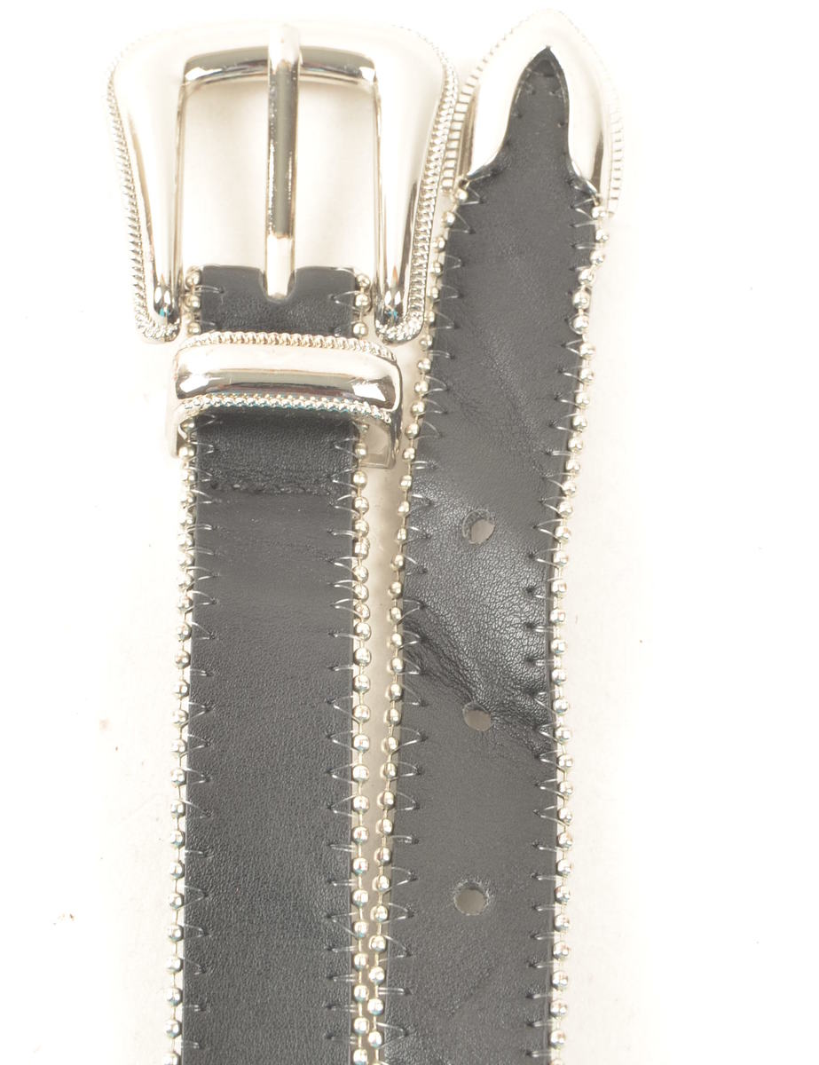 Metallic Western Belt - M