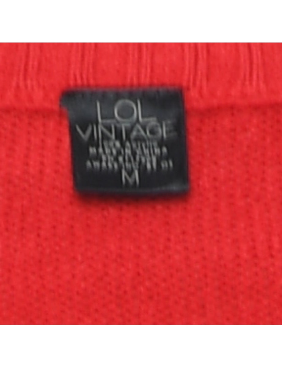 Red Christmas Jumper - M