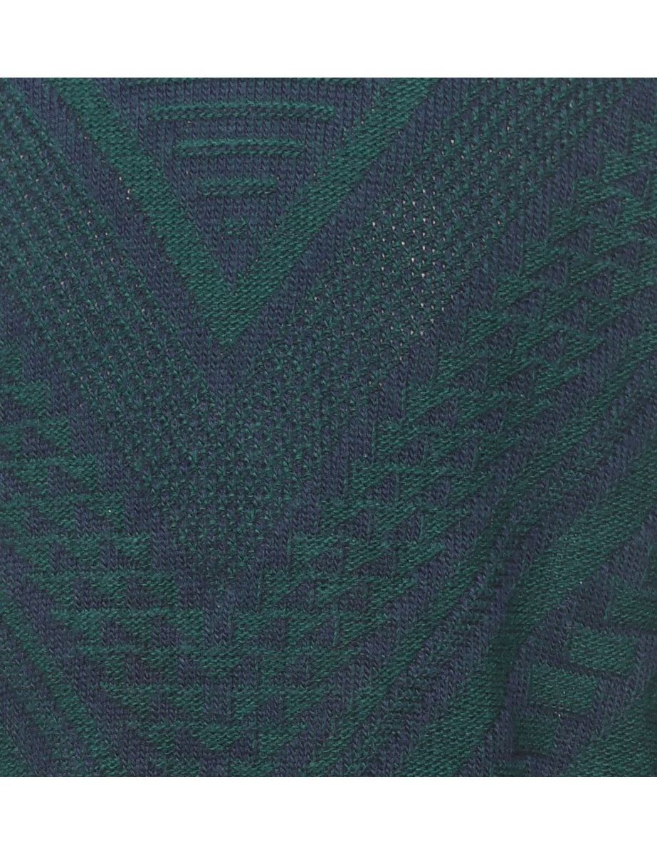 Geometric Pattern Jumper - XL