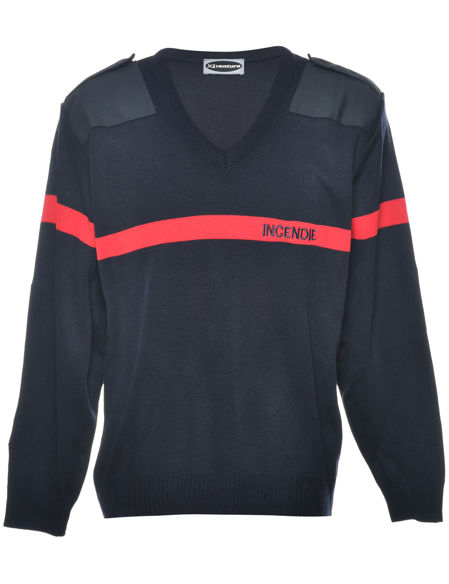 Epaulettes Jumper - L