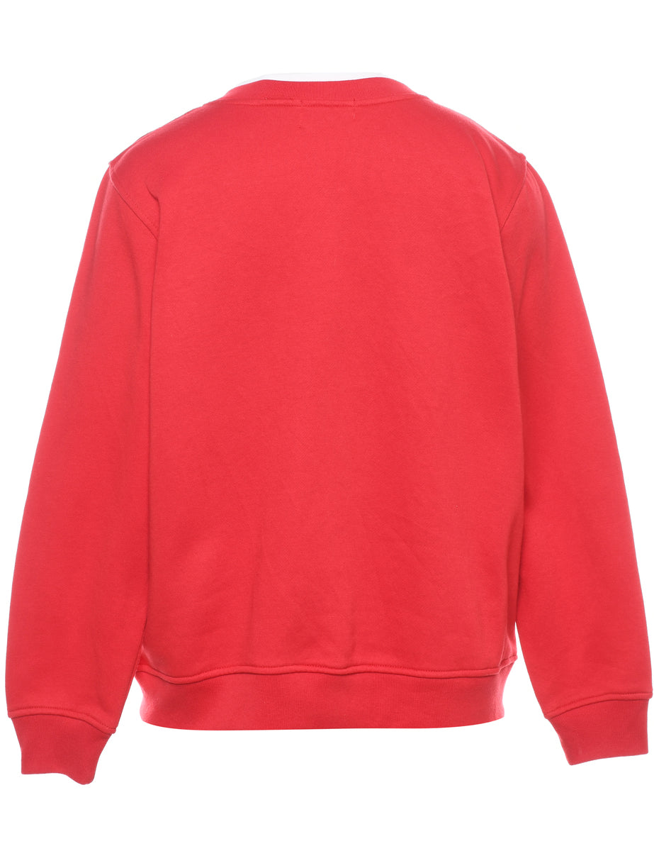 Snowfall Design Christmas Sweatshirt - M