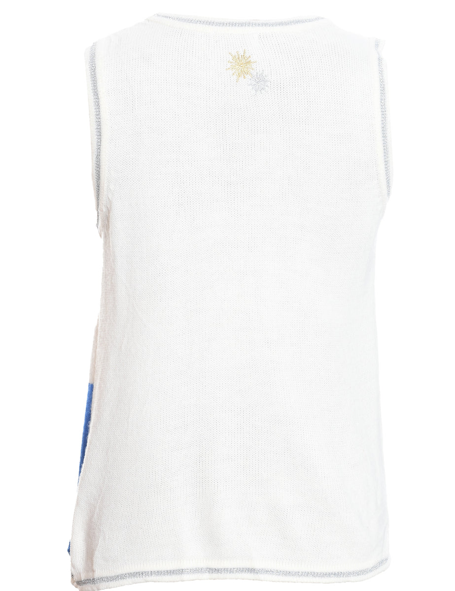 Snowman Christmas Vest - S