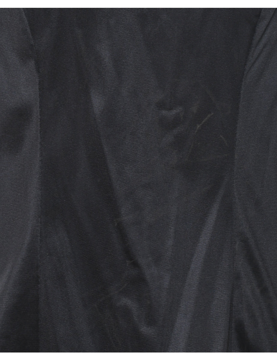 Shiny Classic Black Slip - M