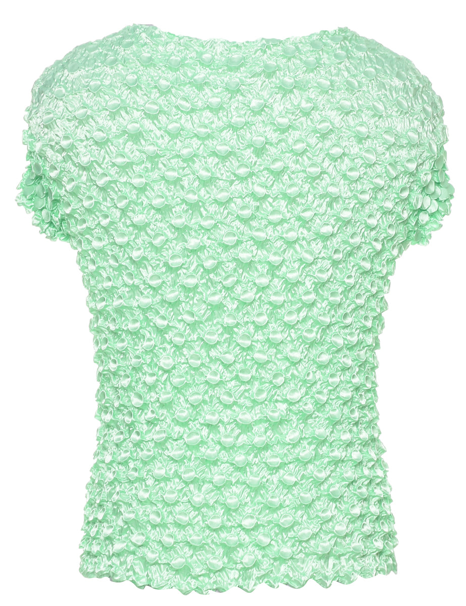 Light Green Popcorn Top - S