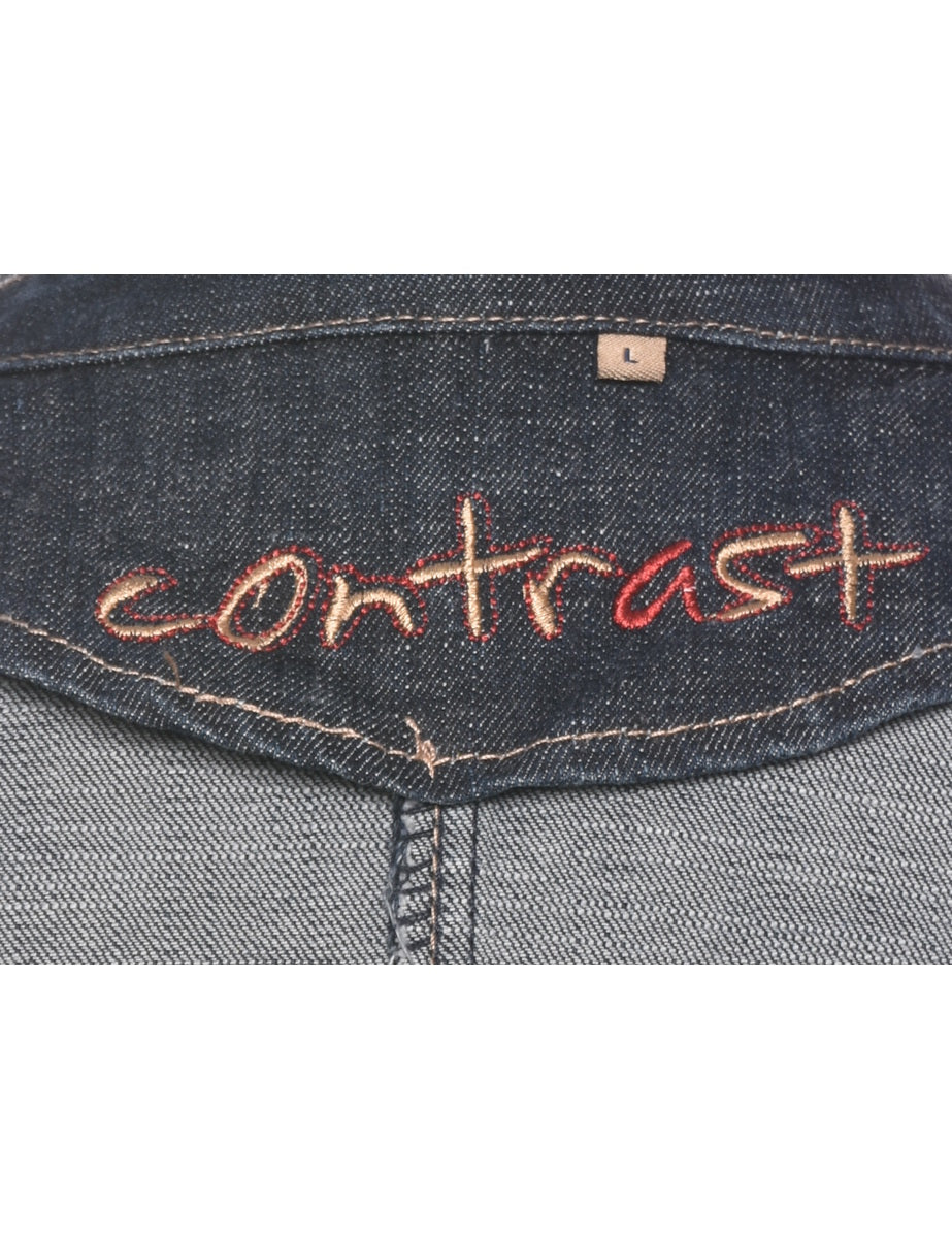 Indigo Denim Jacket - L