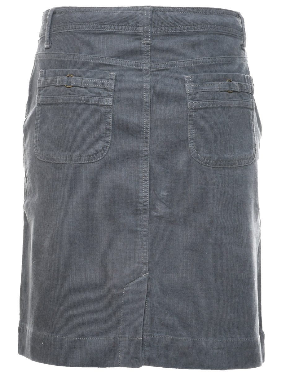 Izod Corduroy A-line Skirt - L