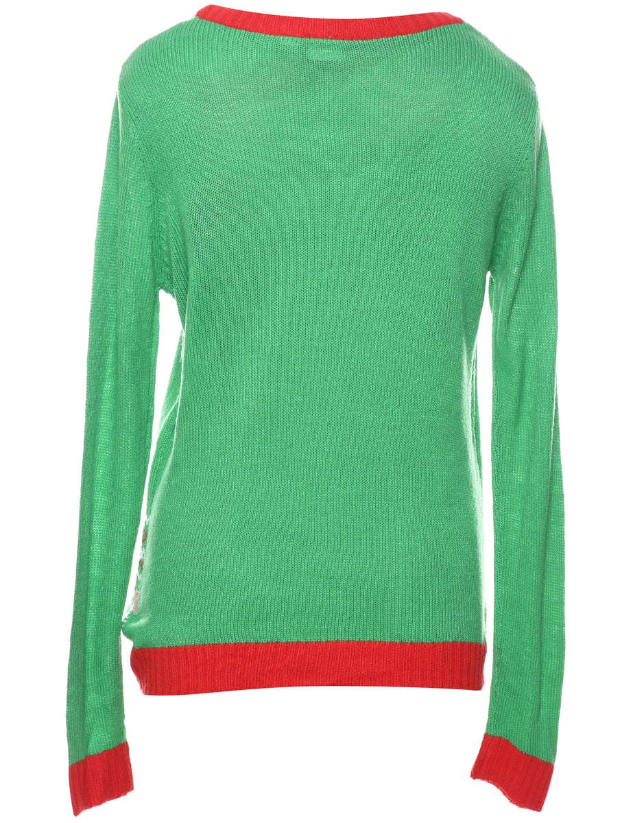 Festive Season Christmas Jumper - M
