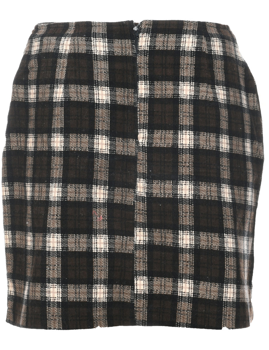 Corduroy A-line Skirt - S