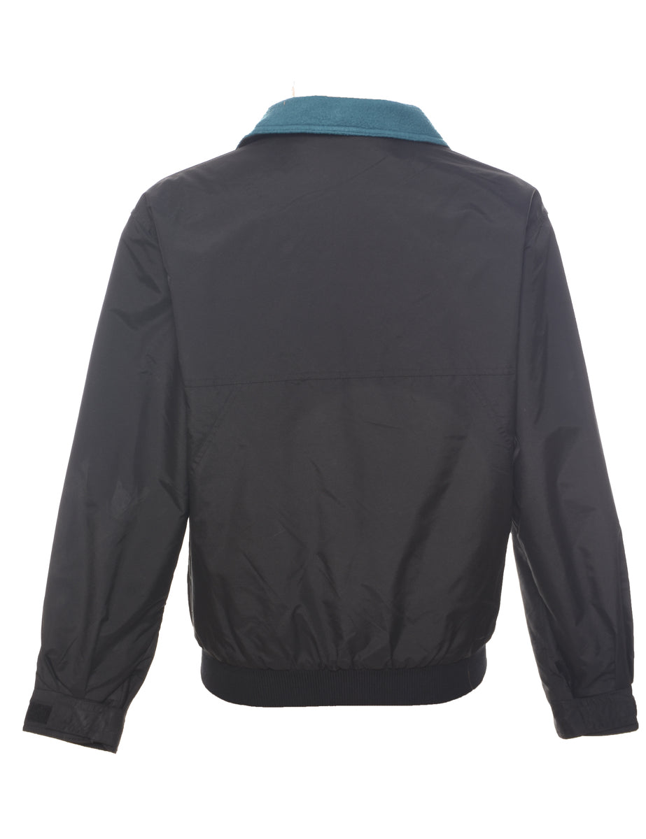 Black Nylon Jacket - S