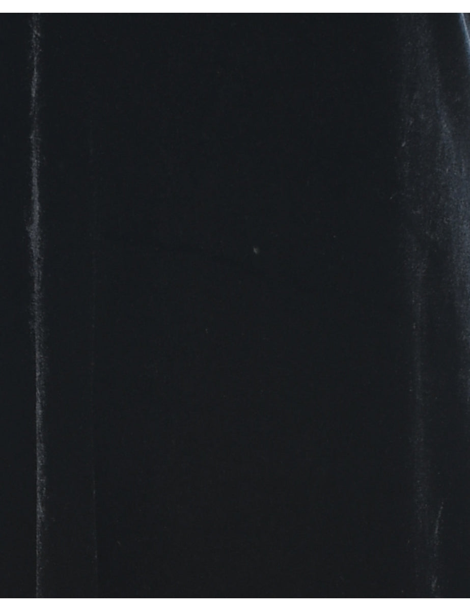 Velvet Evening Dress - L
