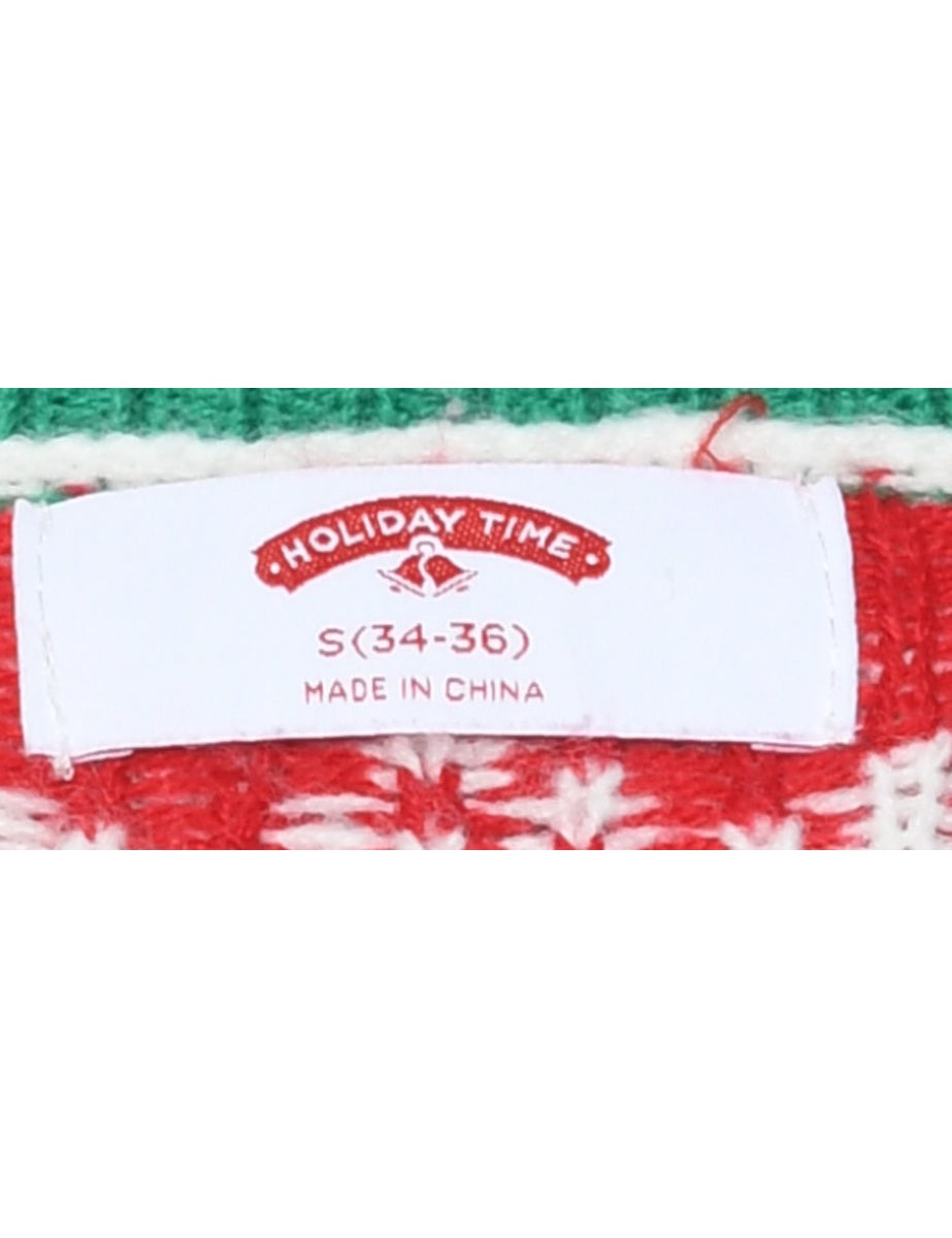 Santa Claus Christmas Jumper - S