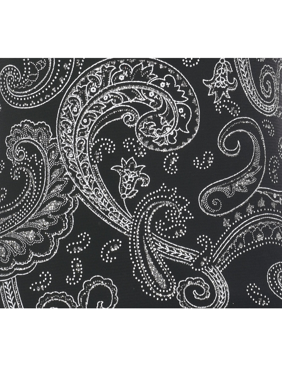 Paisley Evening Top - S