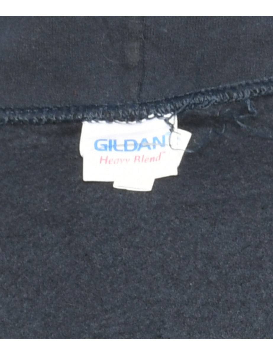 Gildan Printed Hoodie - M
