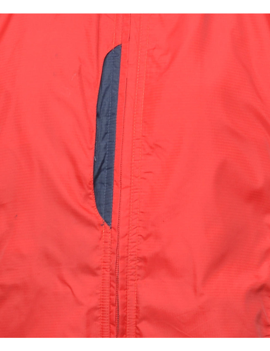 Hooded Nylon Jacket - L