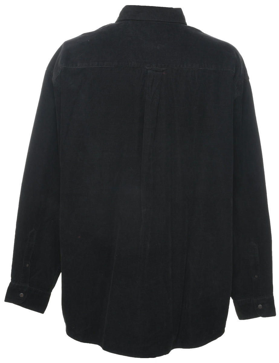 Corduroy Black Shirt - XL