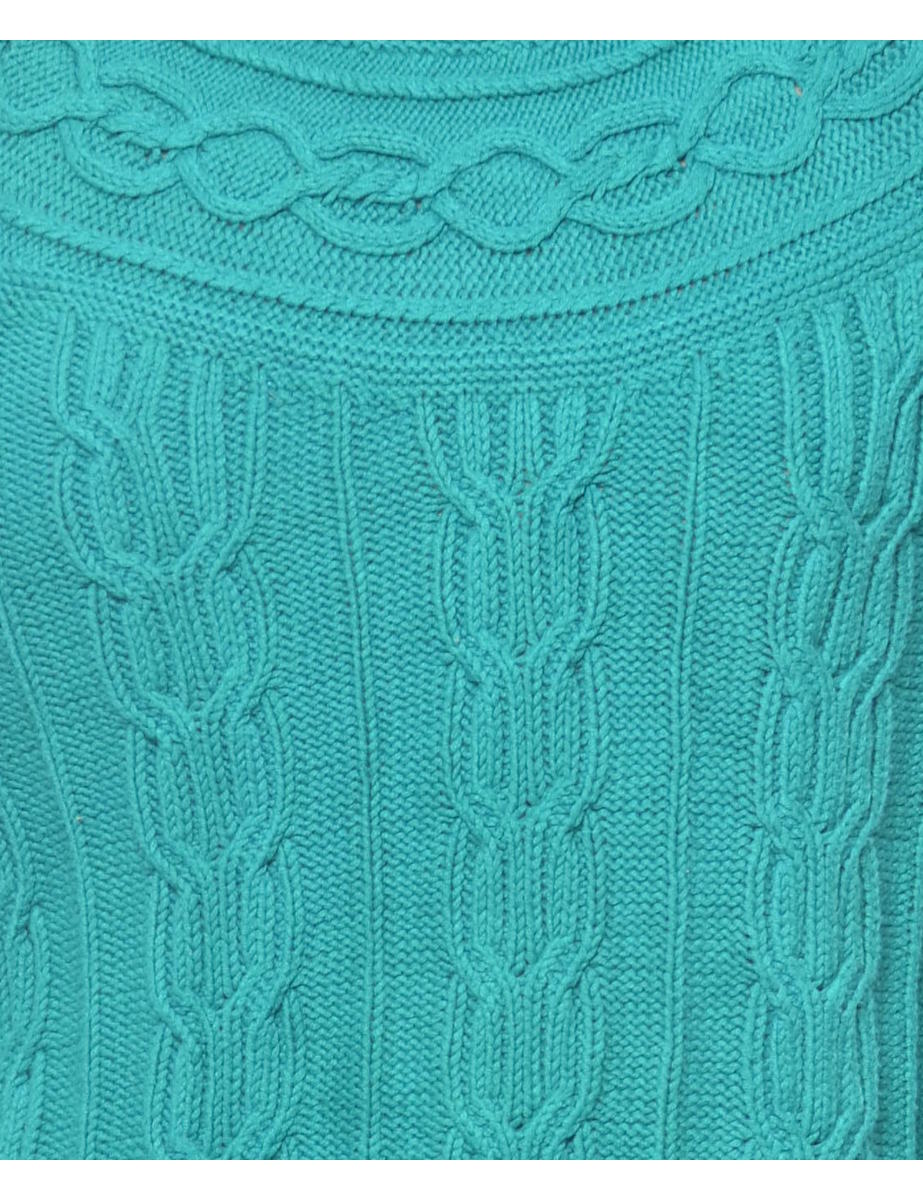 Liz Claiborne Cable Knit Jumper - M
