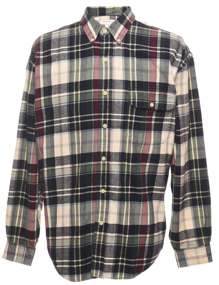 Eddie Bauer Checked Shirt - L