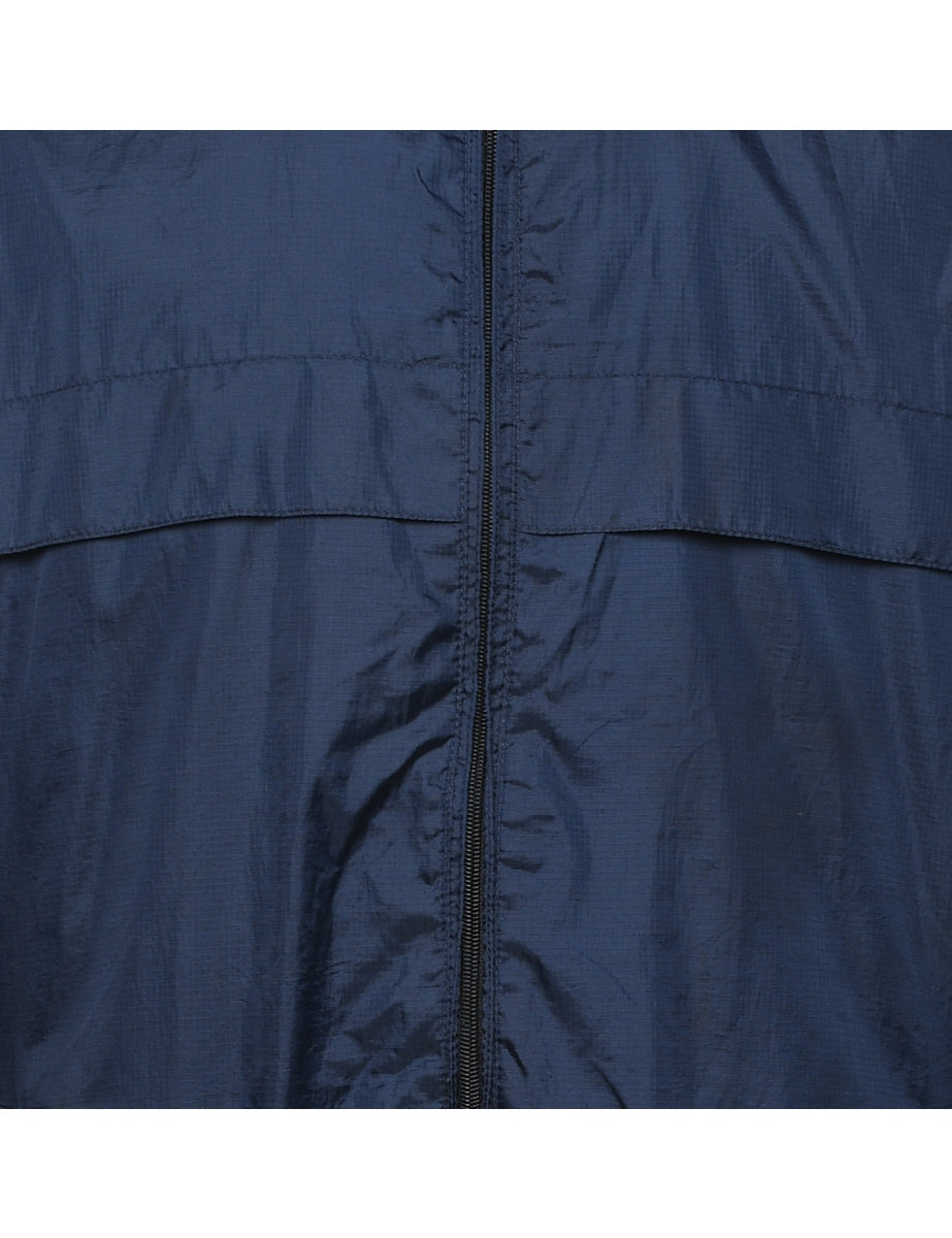 Navy Nylon Jacket - S