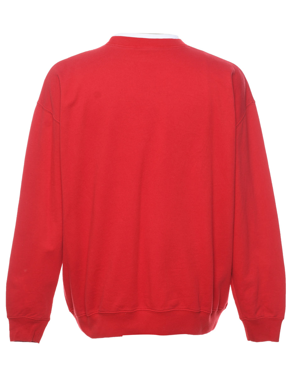Red Christmas Sweatshirt - XL