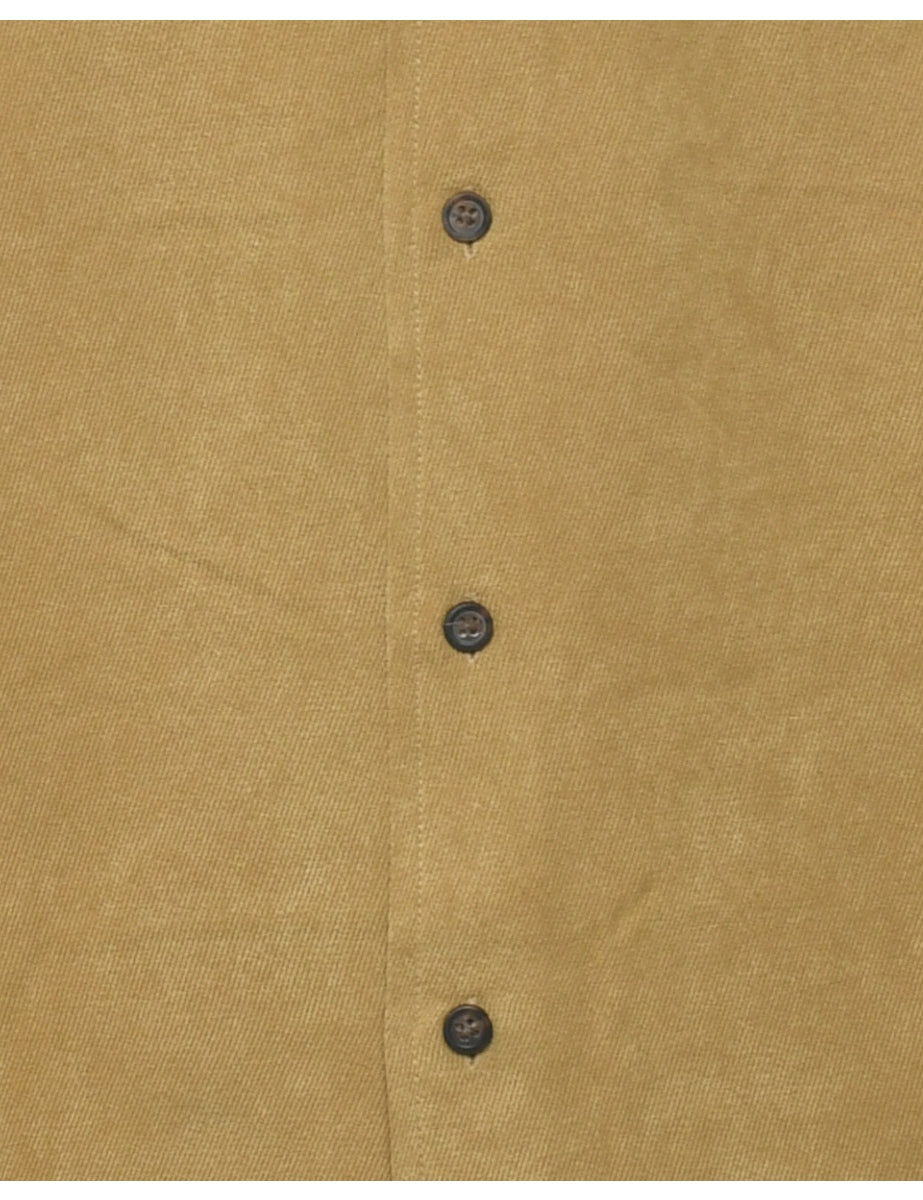 Corduroy Mustard Shirt - M