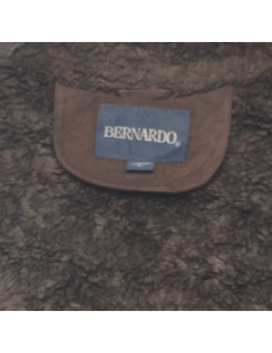 Bernardo Shearling Lining Coat - L