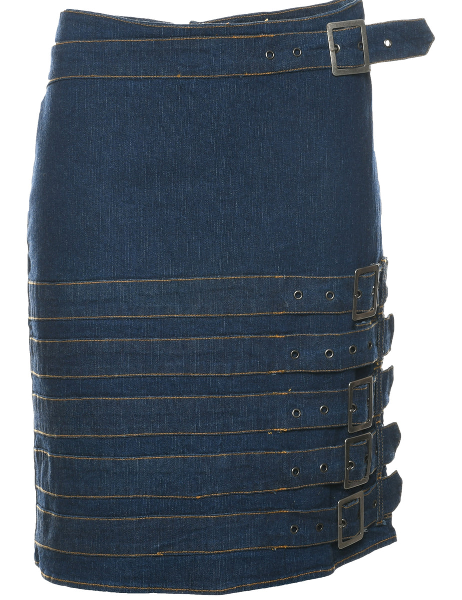 Body-con Denim Skirt - M