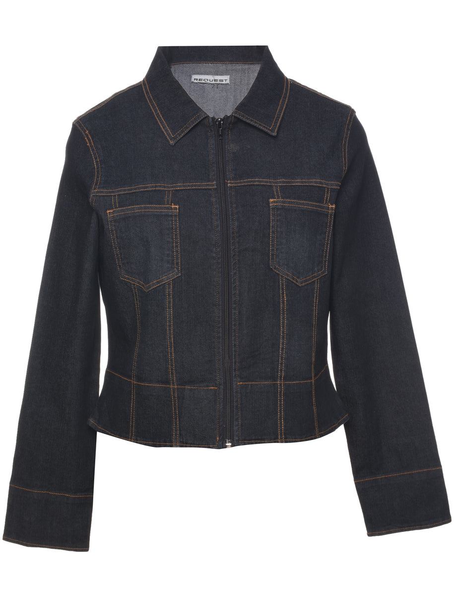 Indigo Denim Jacket - M