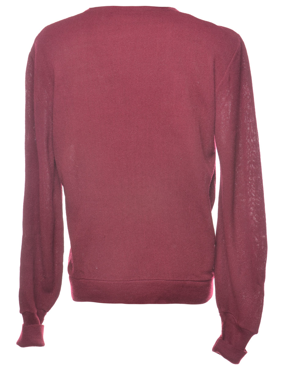 Long Sleeved Cardigan - L