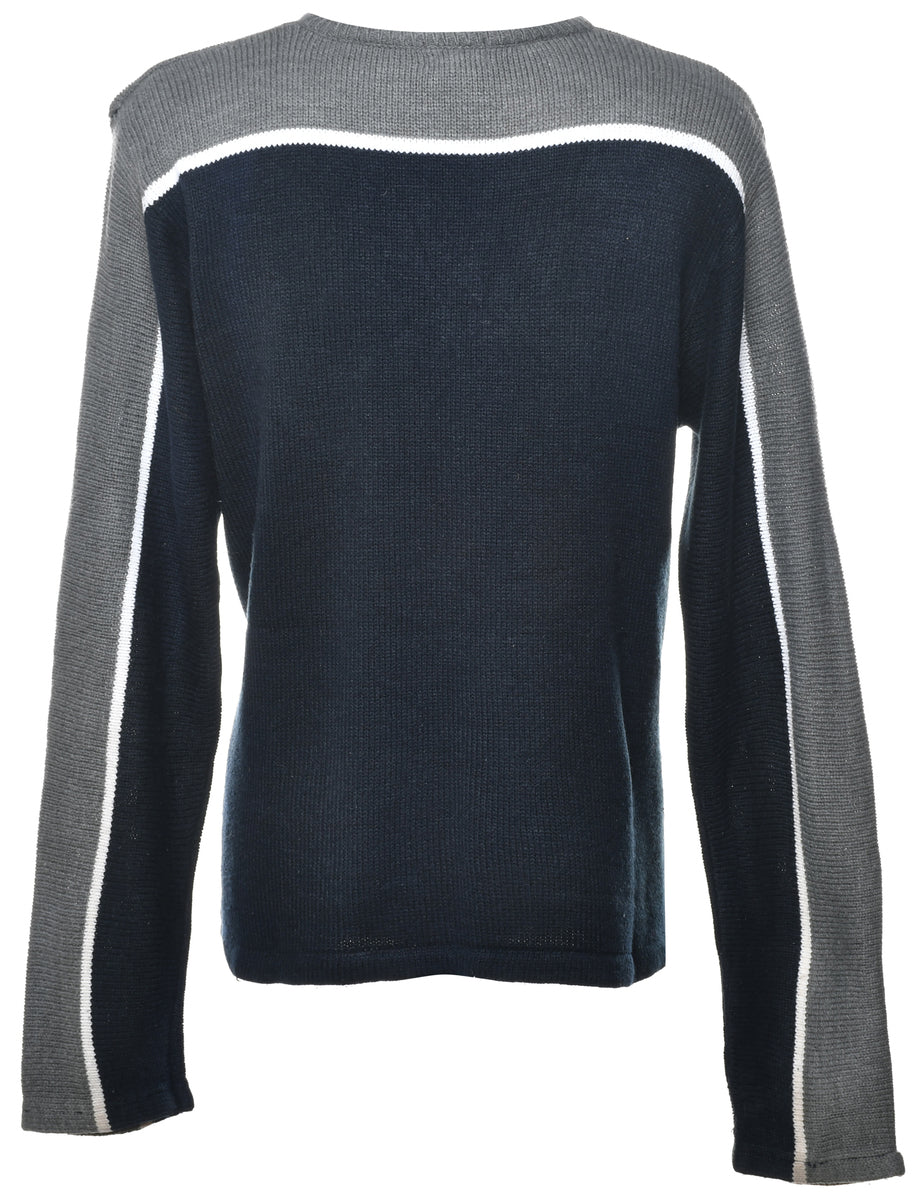 Two Tone Jumper - L