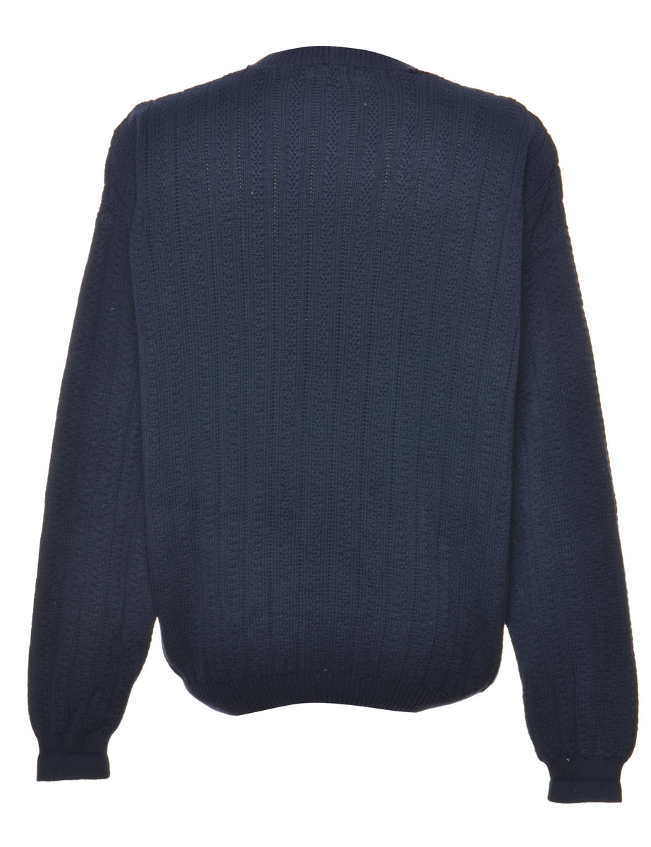 Izod Navy Jumper - L