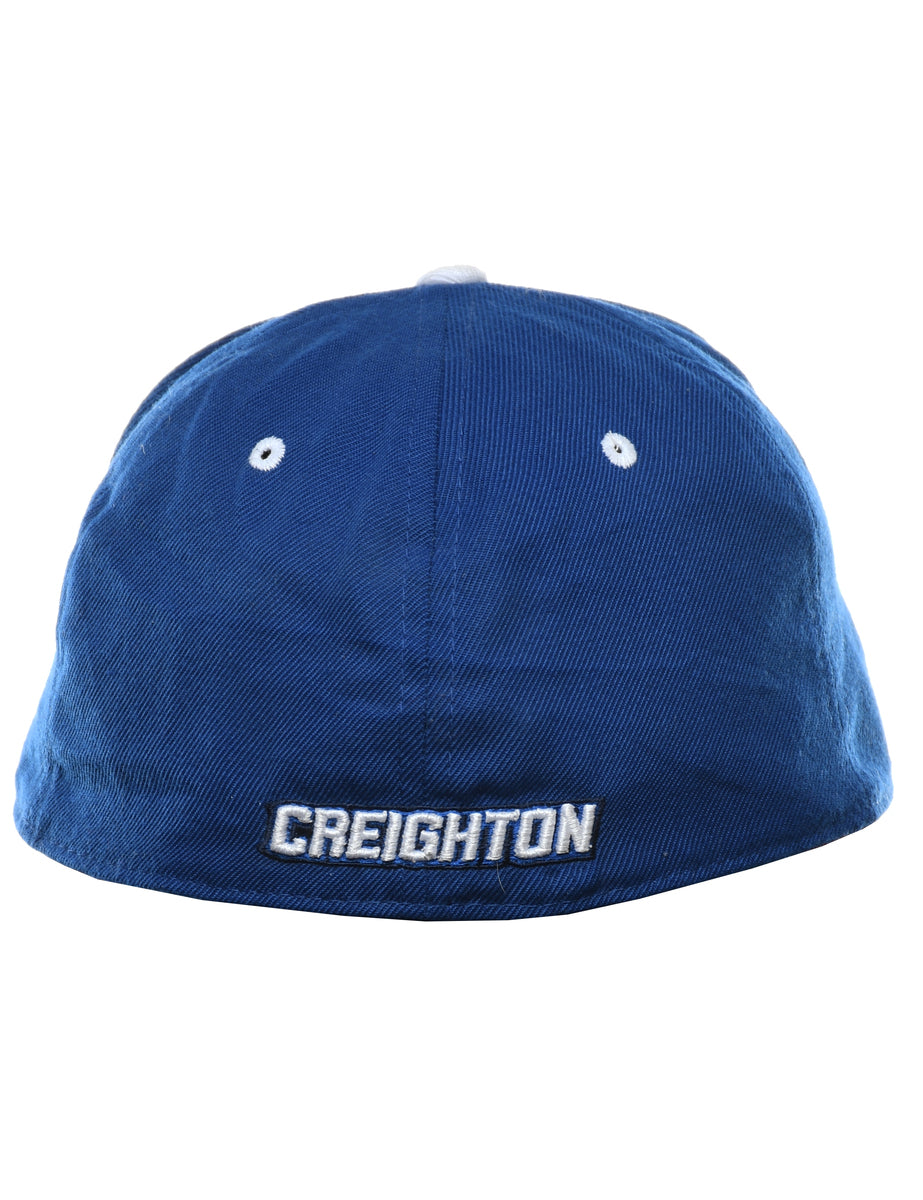 Blue Embroided Cap - XS