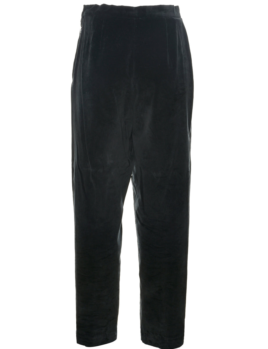 Velvet Fabric Trousers - W29 L30