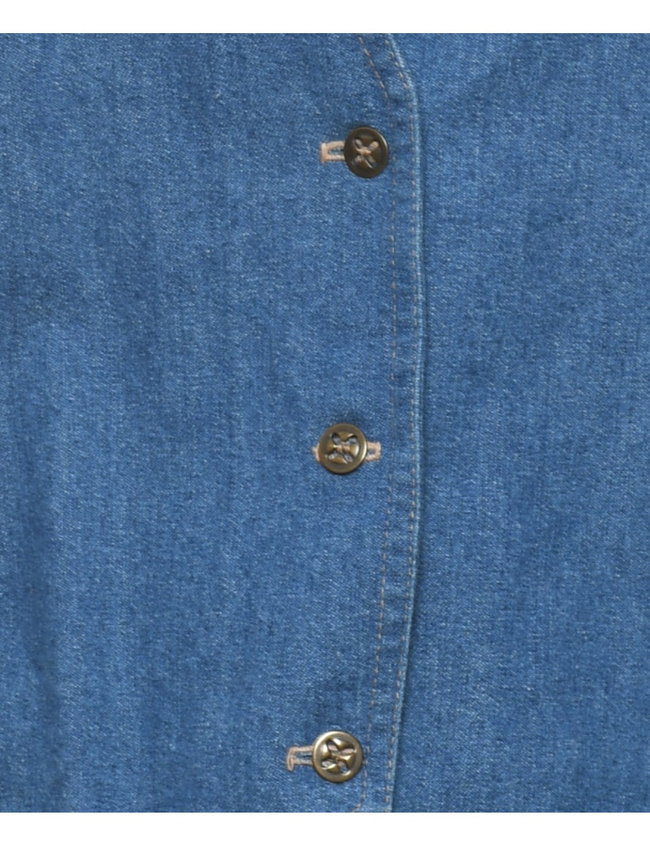 Koret City Blues Denim Jacket Vest - M