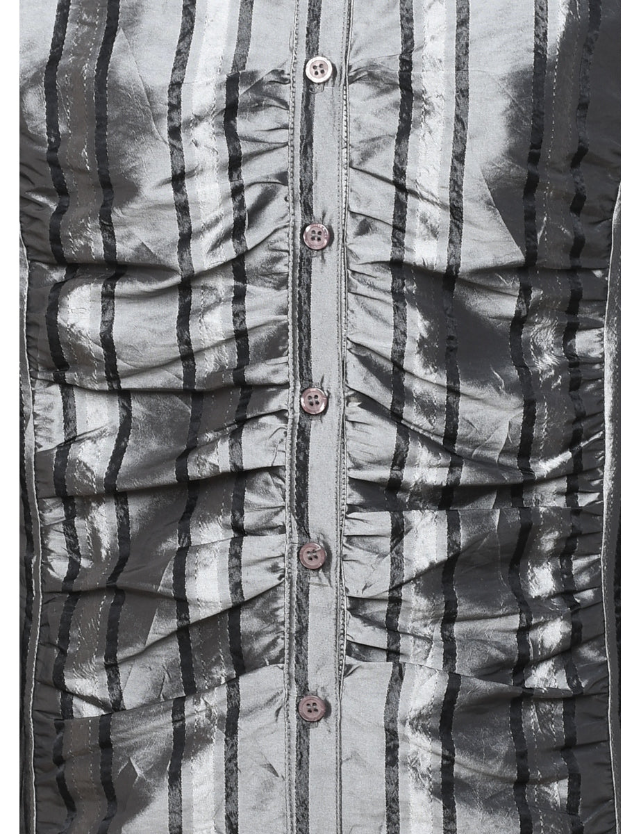 Puli Striped Evening Shirt - M