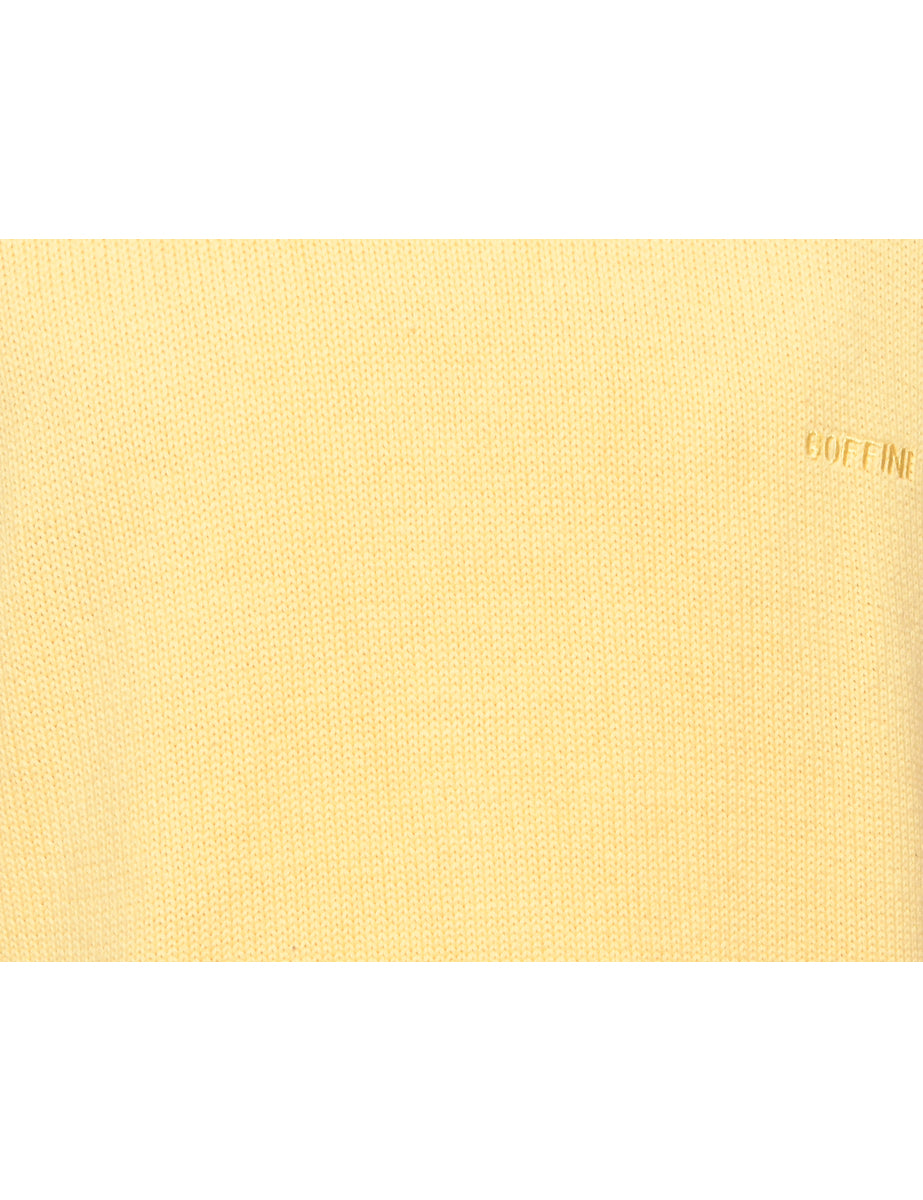 Long Sleeved Yellow Jumper - L