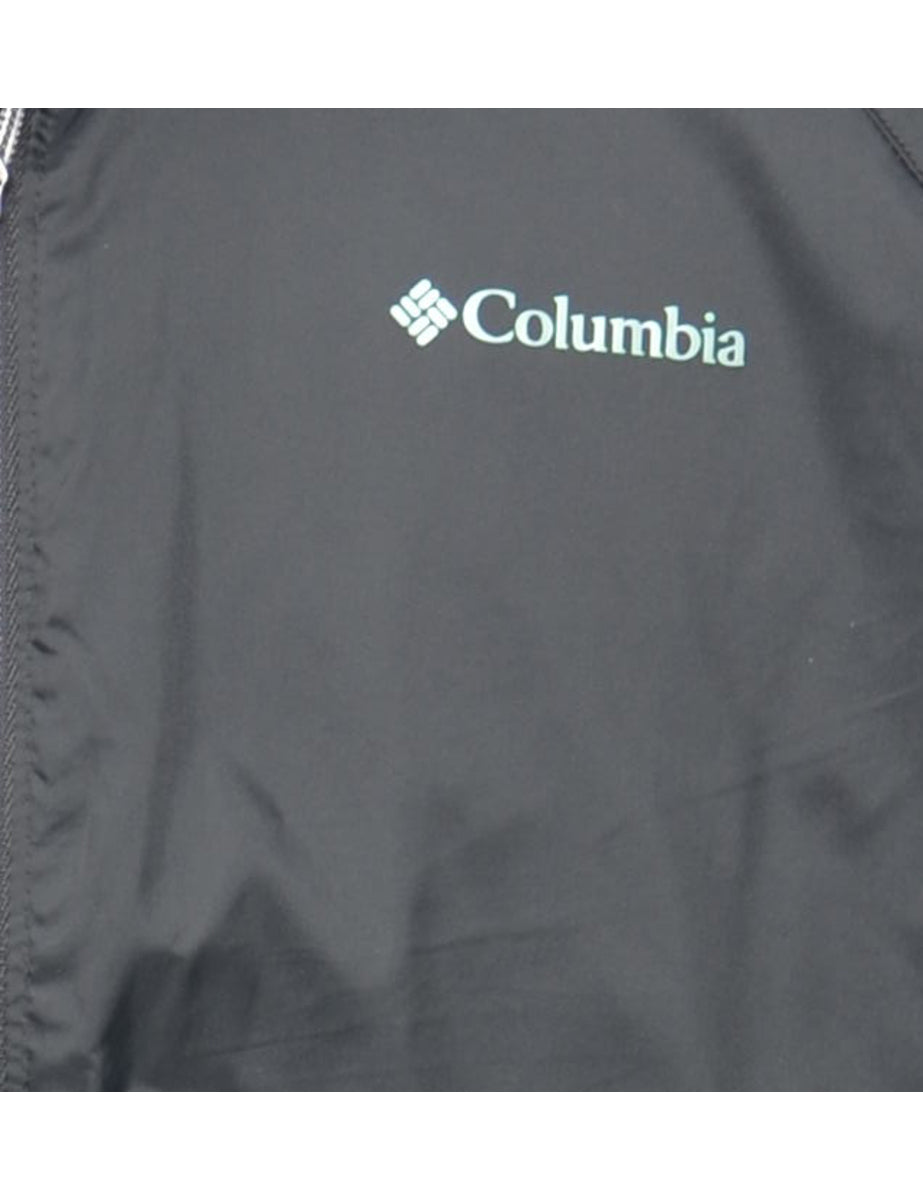 Columbia Black Nylon Jacket - XL