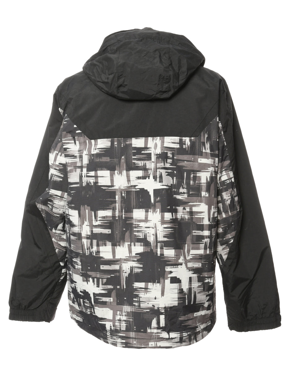 Greyscale Abstract Columbia Mountaineering Jacket - M