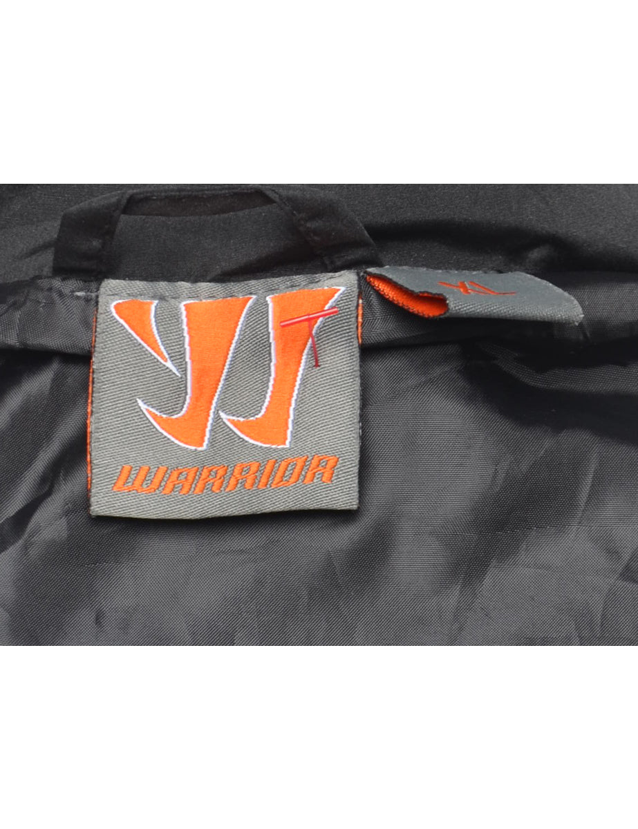 Zip-Front Black Jacket - XL