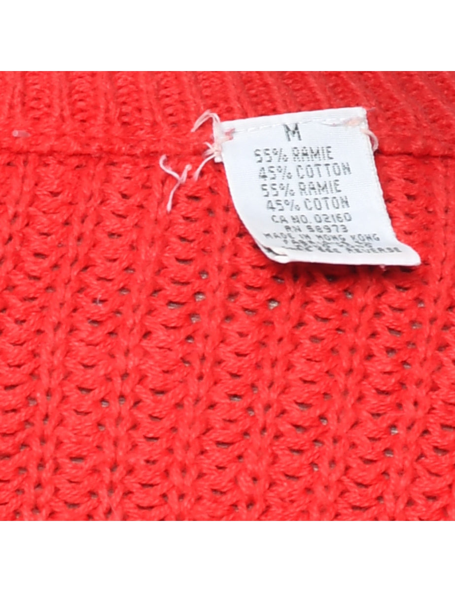 Red Jumper - M