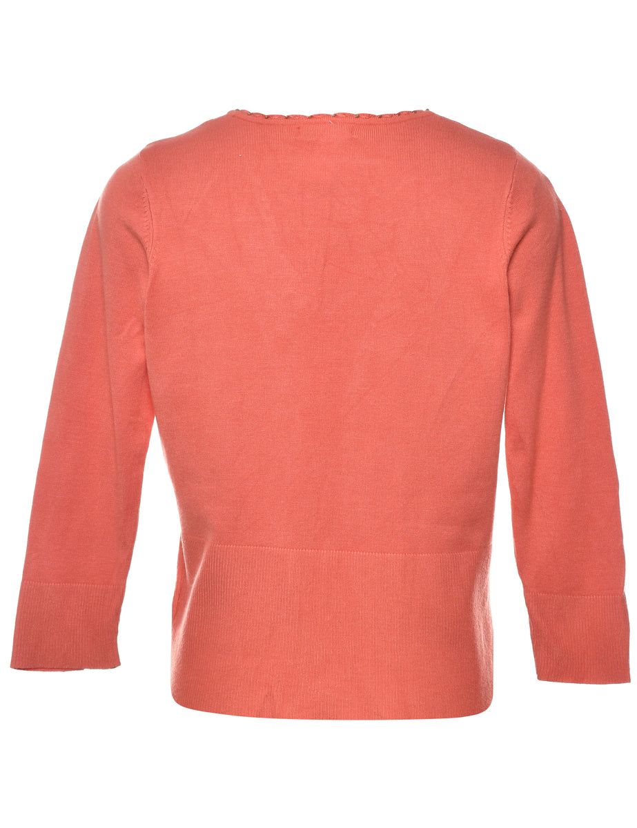 Terracotta Cardigan - M