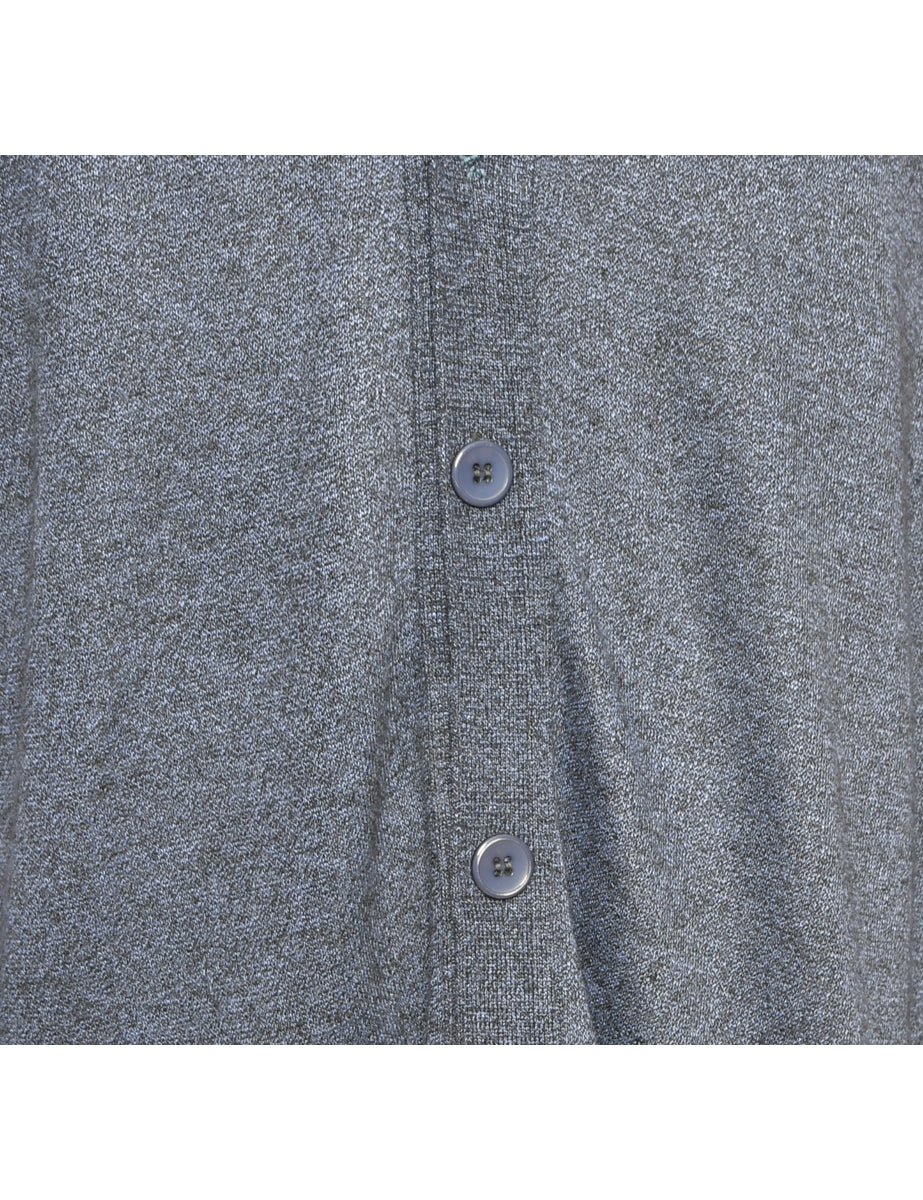 Button Through  Cardigan - L