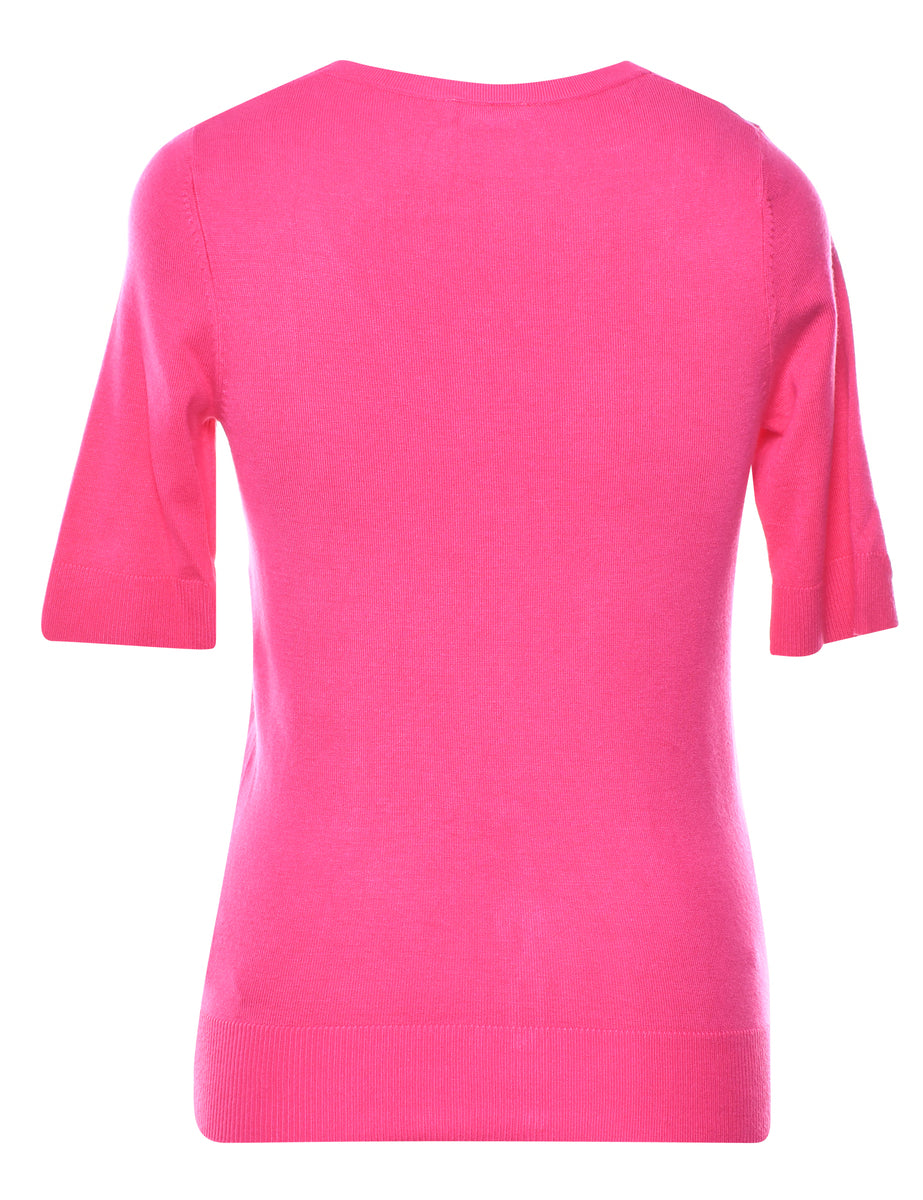 Pink Cardigan - S