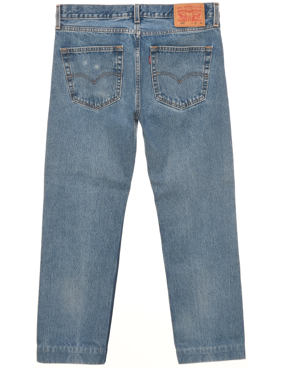 Straight Leg Levis 505 Jeans - W32 L30