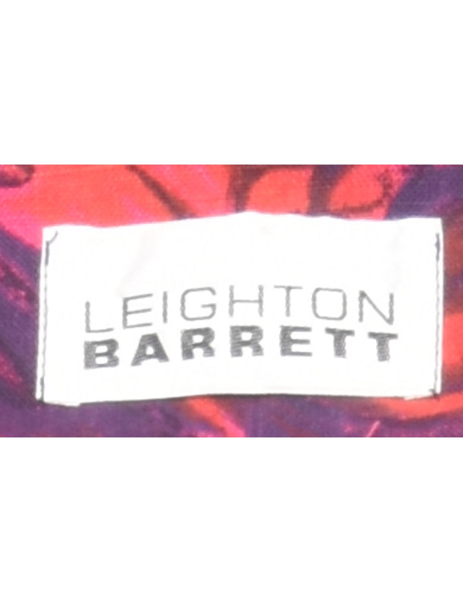 Abstract Print 1980s Jacket - L