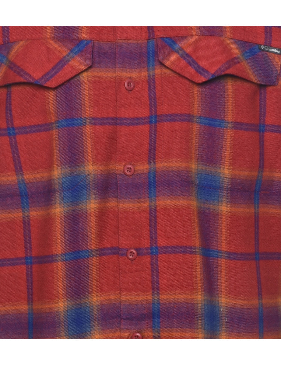 Columbia Checked Shirt - L