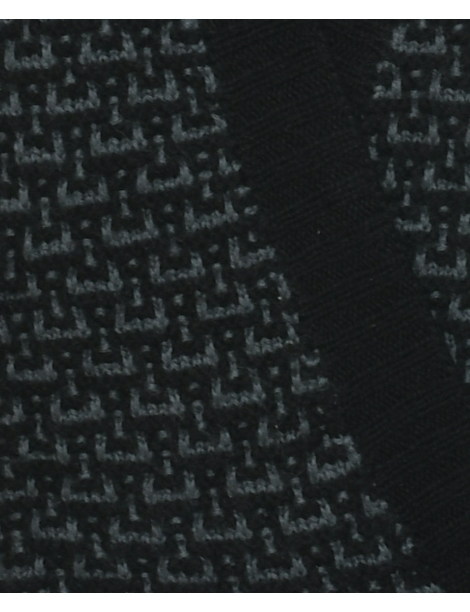Wool Dark Grey Cardigan - M
