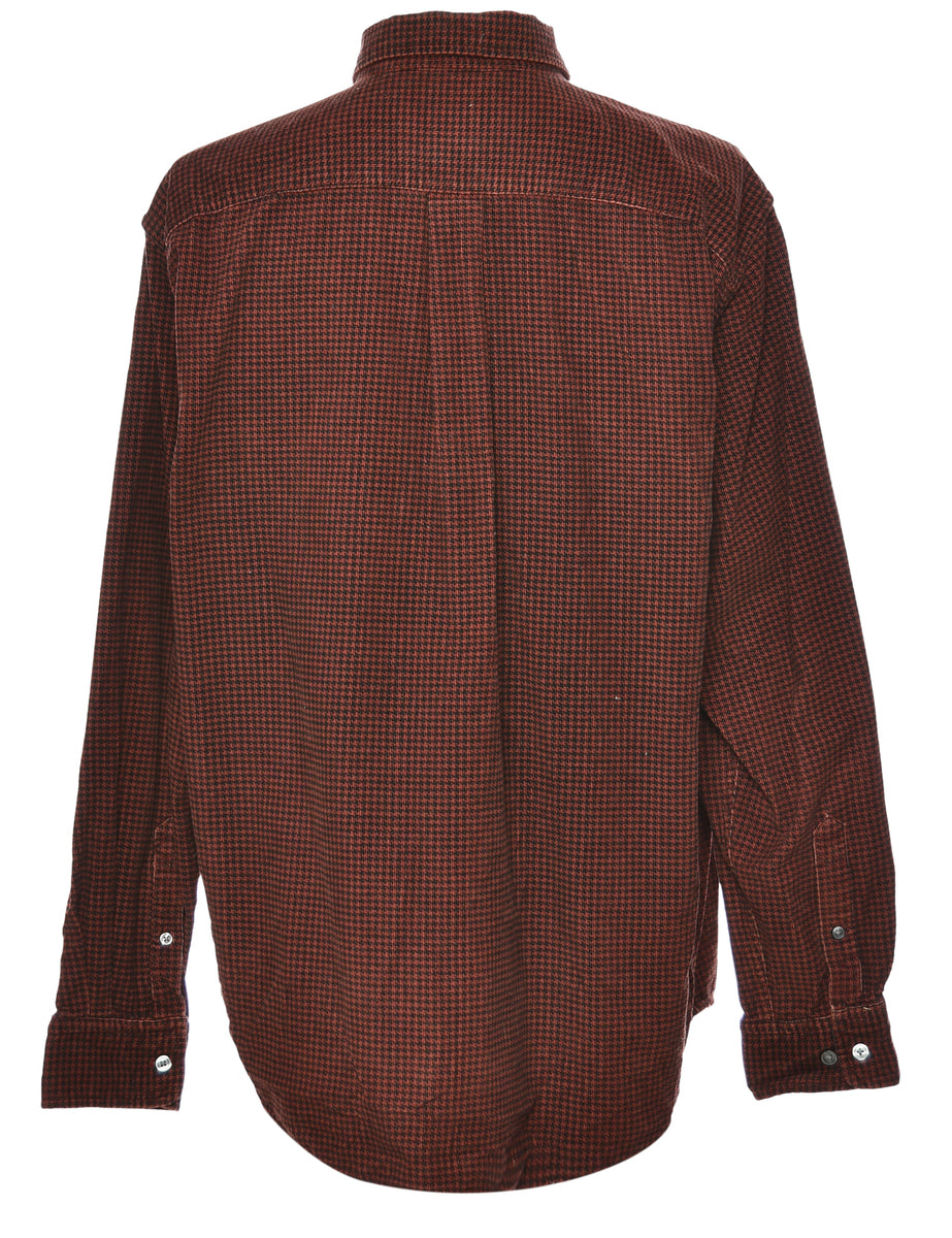 Corduroy Dark Brown Shirt - L