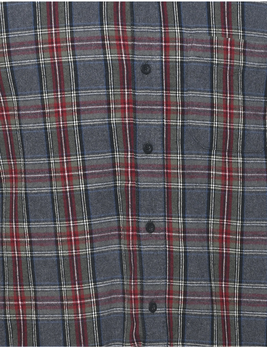 L.L. Bean Checked Shirt - L